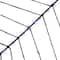 16" Lighted Purple LED Spiderweb Halloween Decoration